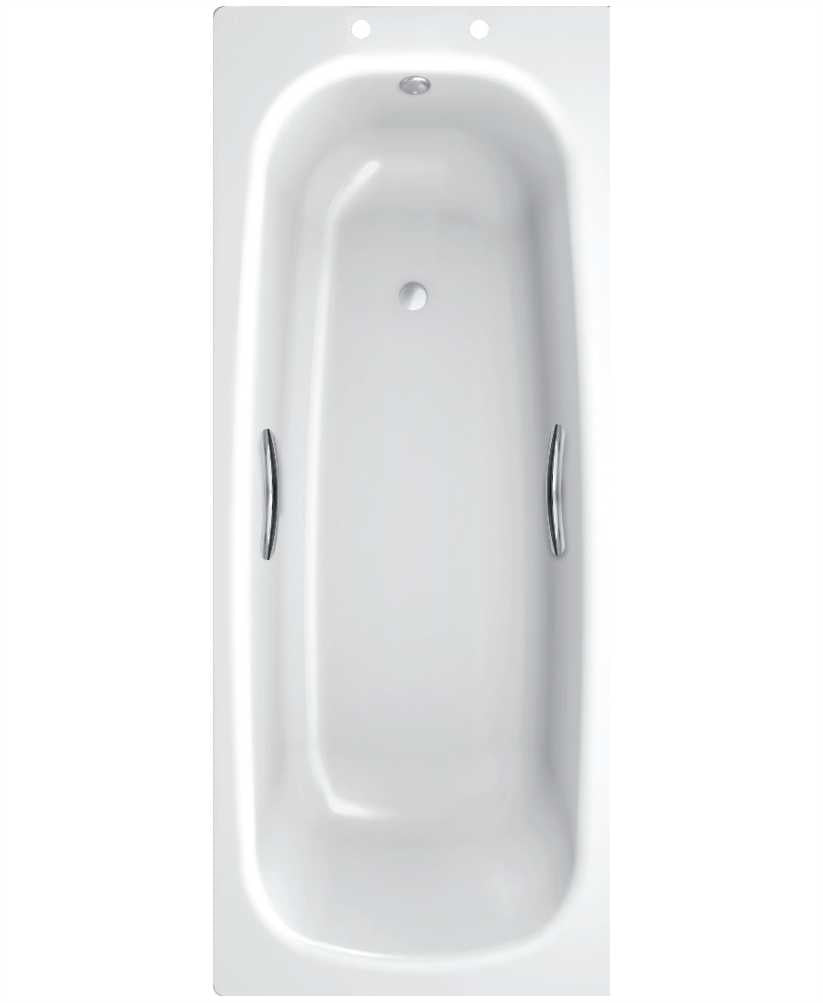 Strata 1700x700mm Single Ended Steel Bat