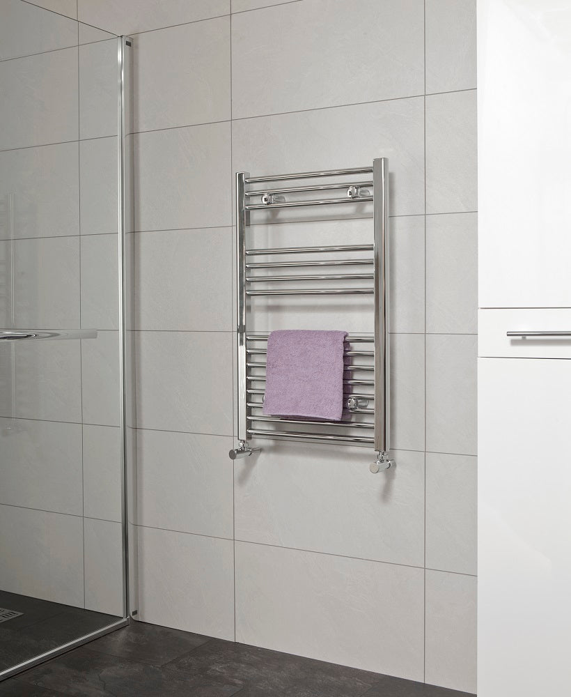 Straight Radiator 800x500 Chrome