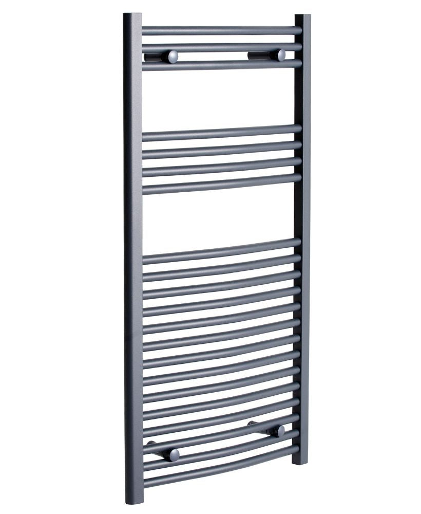 Curved Radiator 1200x500 Anthracite