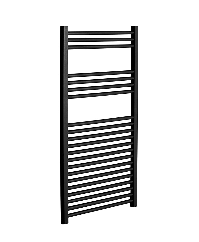 Straight Radiator 1200x500 Black