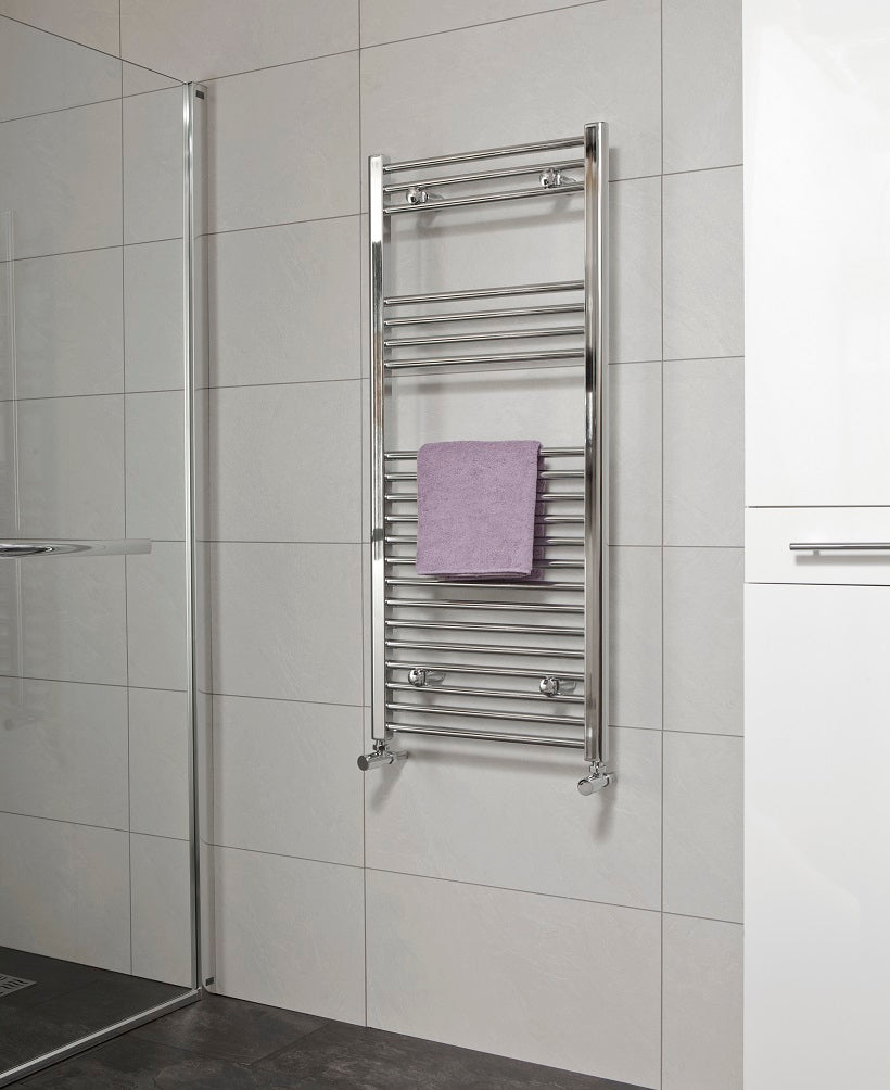 Straight Radiator 1200x500 Chrome