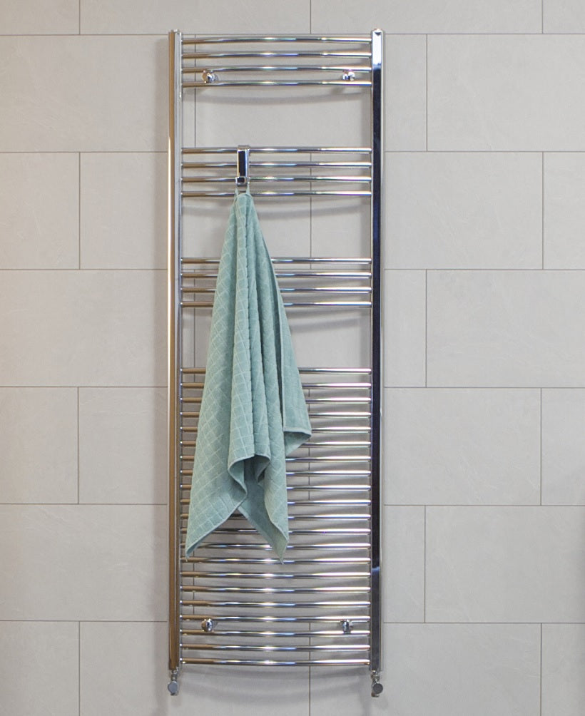 Curved Radiator 1800x600 Chrome