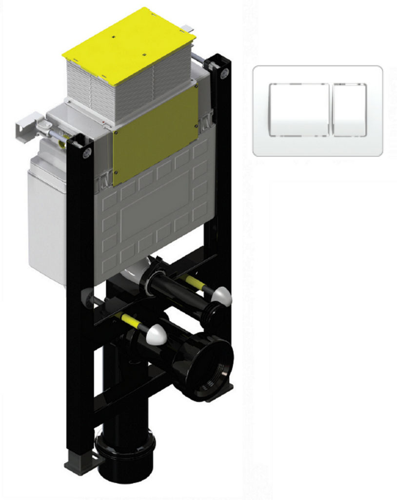 LARGE FASTFIX FRAME LOW FOR WALL HUNG WC