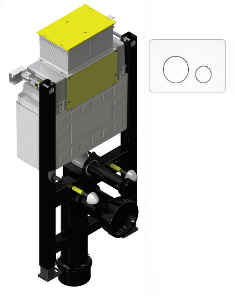 SMALL FAST FIX FRAME WITH CIRCULAR PLATE