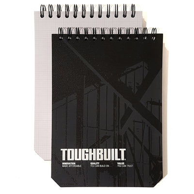 Toughbuilt Grid Notebook (Large) - 2 Pack