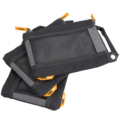 Toughbuilt Fastener Bags - 3 Pack
