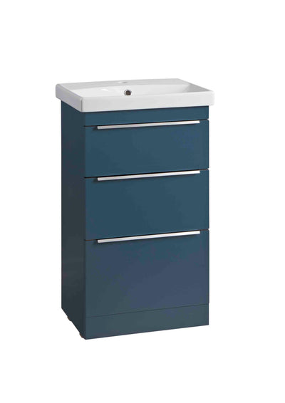 500mm Type 3 Drawer Floor Mounted Unit - Dark