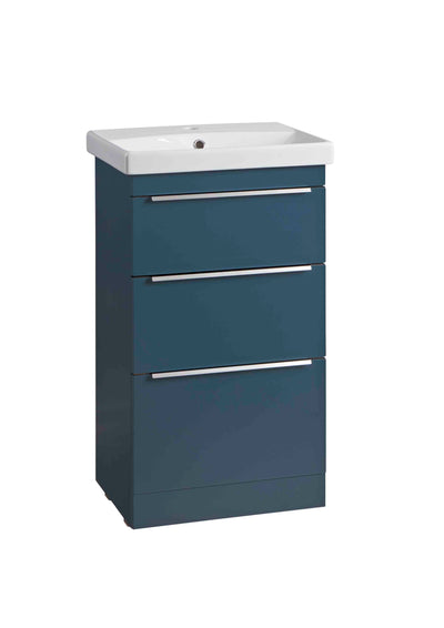 500mm Type 3 Drawer Floor Mounted Unit - Dark