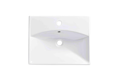 500 Type Ceramic Basin - White