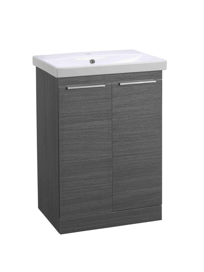 600mm Type 2 Door Floor Mounted Unit - Basalt