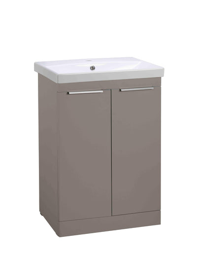 600mm Type 2 Door Floor Mounted Unit - Stone
