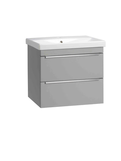 600mm Type 2 Drawer Wall Mounted Unit - Light