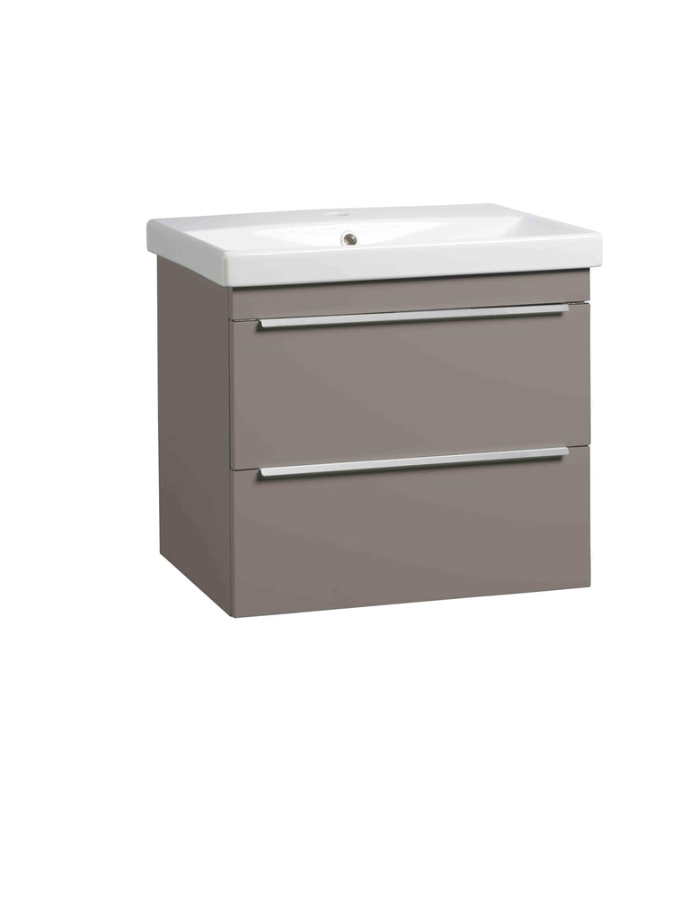 600mm Type 2 Drawer Wall Mounted Unit - Stone