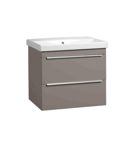 600mm Type 2 Drawer Wall Mounted Unit - Stone