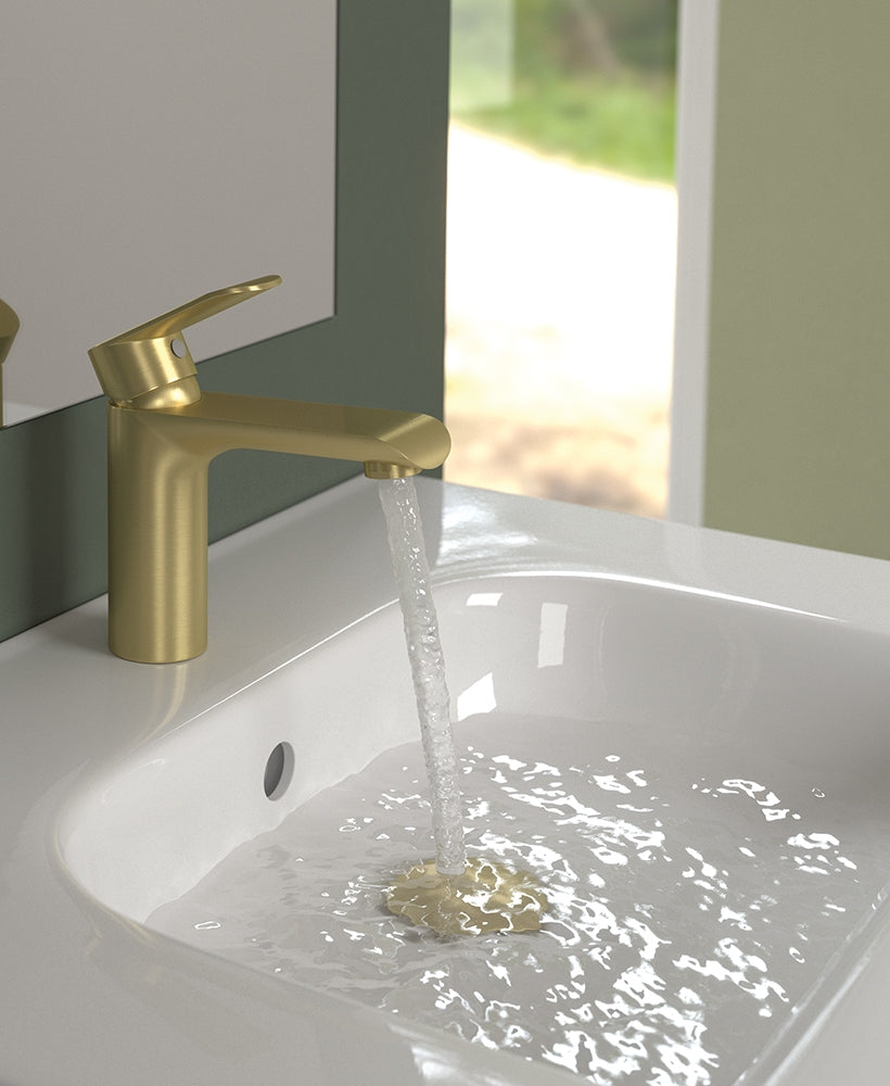 Scope Gold Basin Mixer