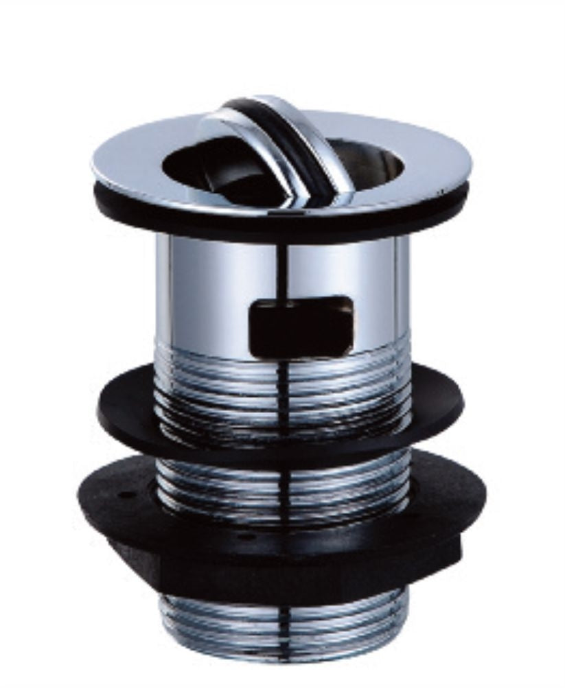 Sync 1.1/4" Rotary Plug Basin Waste Chro