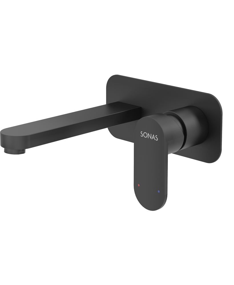 Norfolk Eco Flow Wall Mounted Basin Mixe