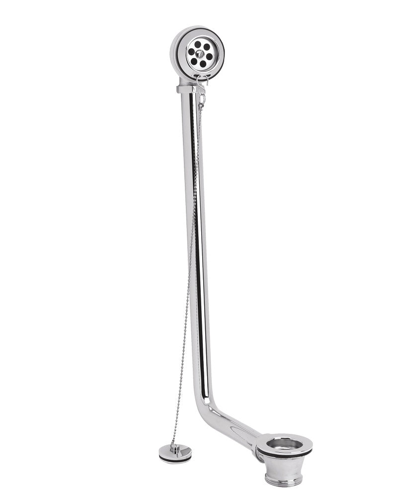 Exposed Bath Waste with Retaining Plug