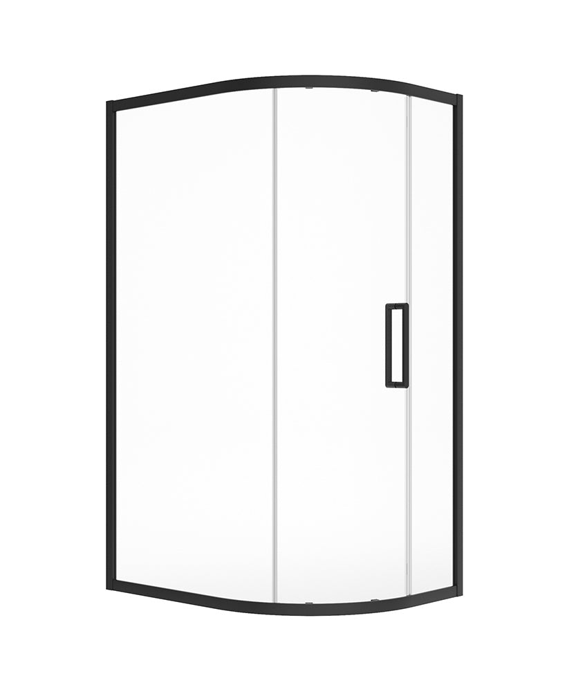 Aspect 8mm Framed Single Door Offset Qua