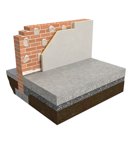 38mm INSULATED PLASTERBOARD X/THERM