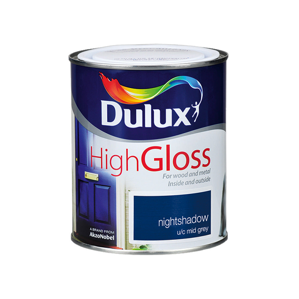 Dulux High Gloss Night Shadow 750ml