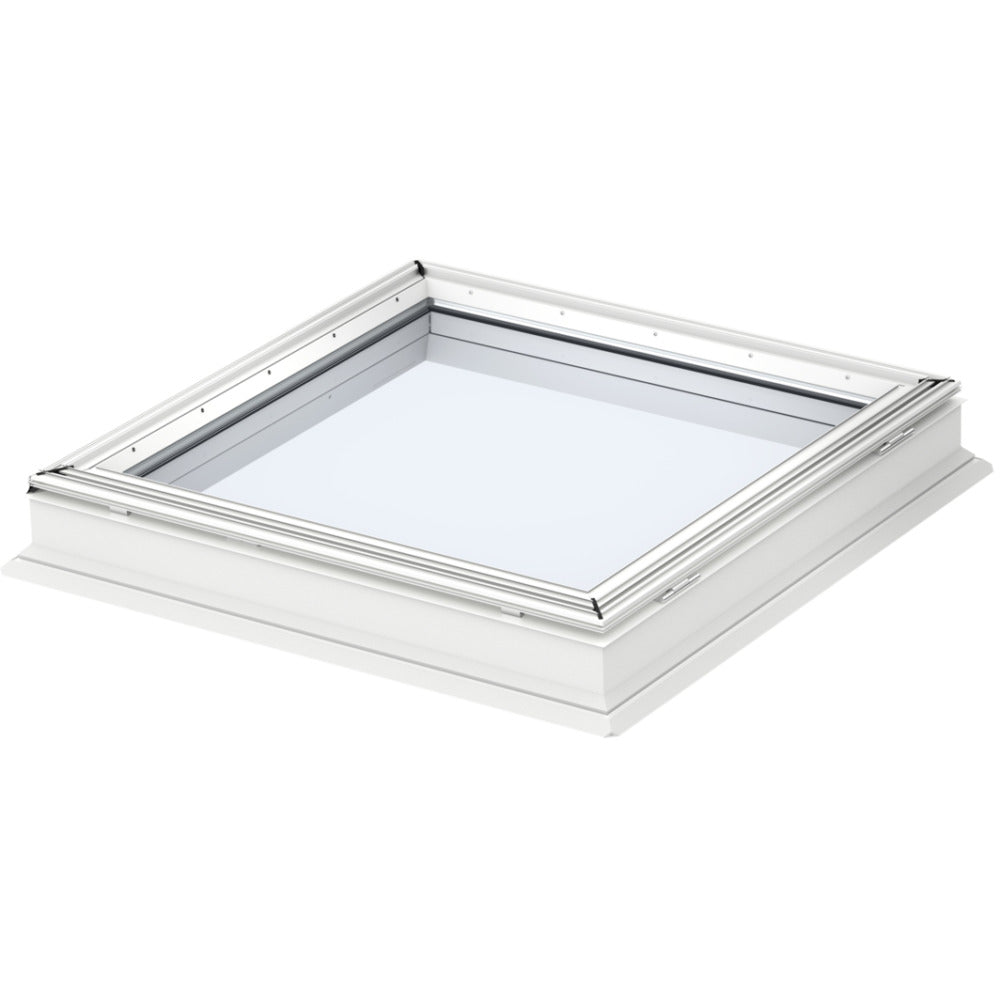 Velux Fixed Flat Roof Window, 80x80, 73QV Pane