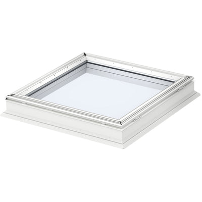 Velux Fixed Flat Roof Window, 80x80, 73QV Pane