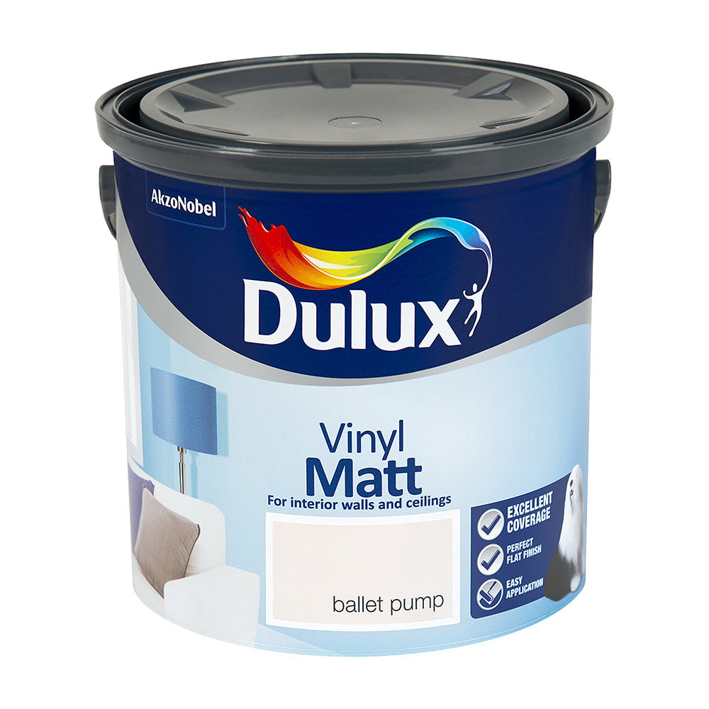 Dulux Vinyl Matt Ballet Pump 2.5L