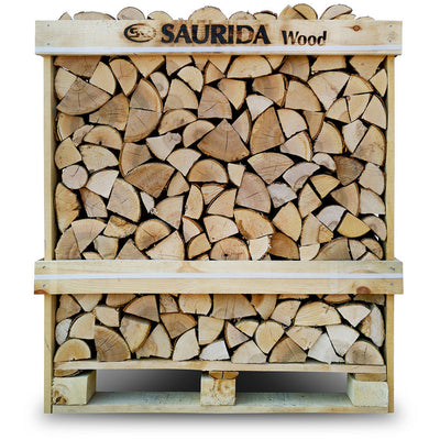 FIREWOOD OAK KILN DRIED LOGS 1.35m3 CRATE