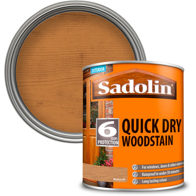 Sadolin Quick Dry Woodstain Natural 1L