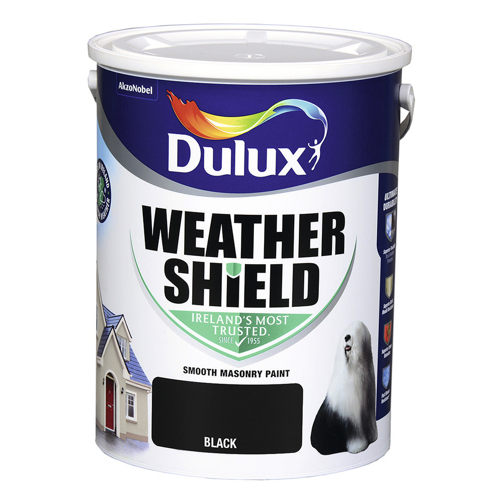 Dulux Weathershield Black 5L