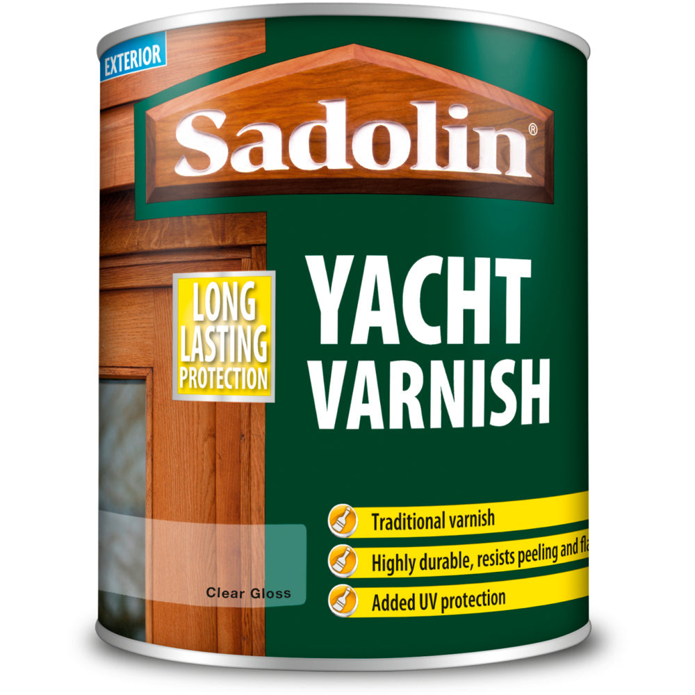 Sadolin Yacht Varnish Gloss Clear 750ml