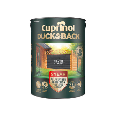 Cuprinol 5 Year Ducksback Silver Copse 5L