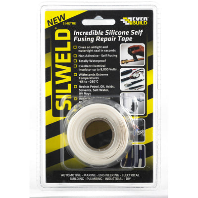 Everbuild Silweld Silicone Repair Tape - 3m