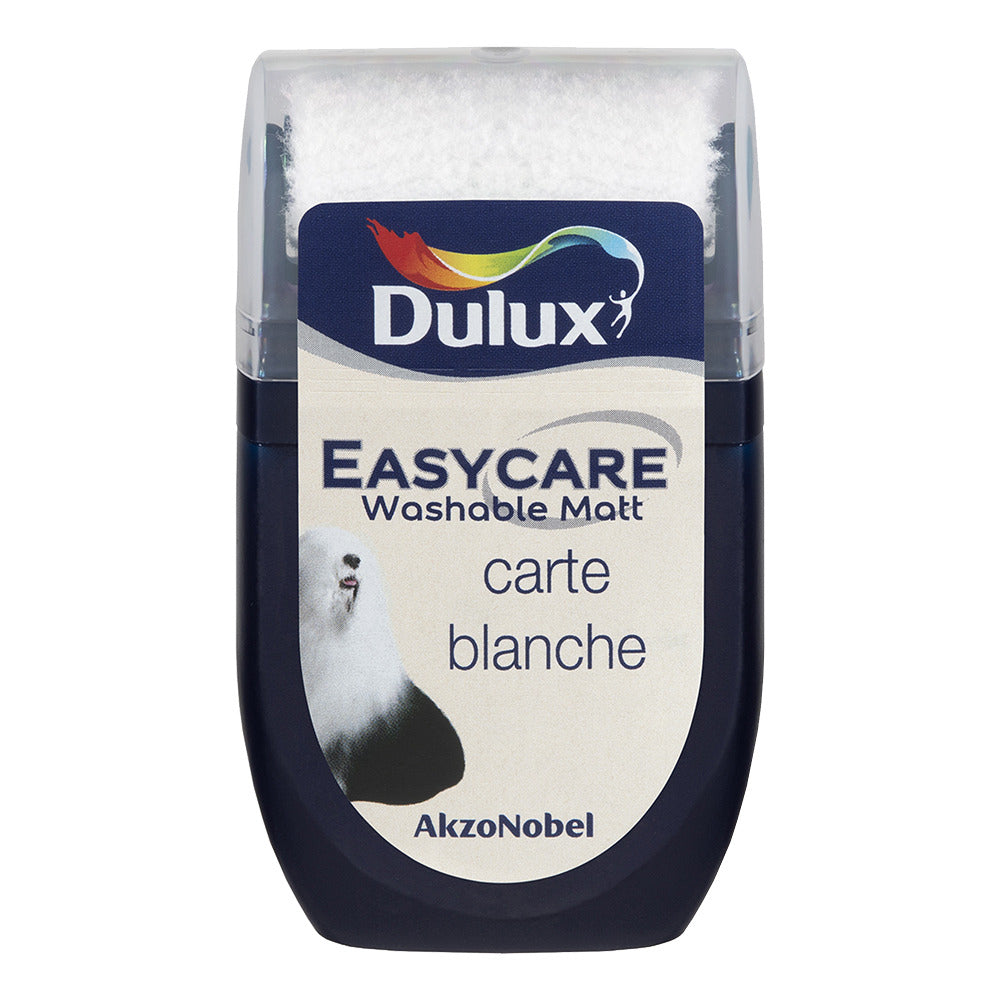 Dulux Easycare Matt Tester Carte Blanche 30ml