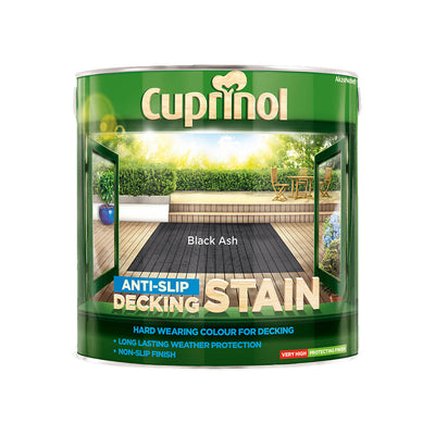 Cuprinol Anti-Slip Deck Stain Black Ash 2.5L