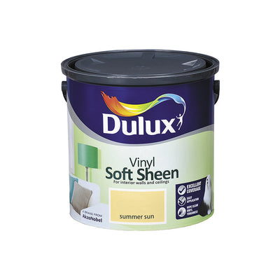 Dulux Vinyl Soft Sheen Summer Sun 2.5L