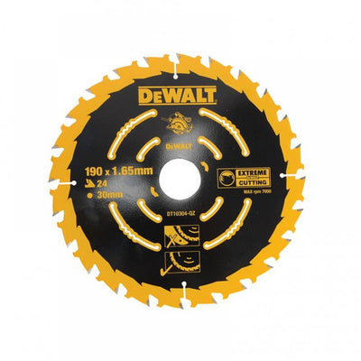 DEWALT EXTREME 24T 190MM SAW BLADE