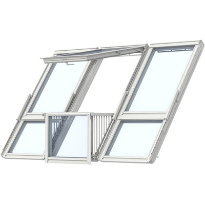 Velux Lacquerd Pine, 55x70, Centre-Pivot, 70 Pane