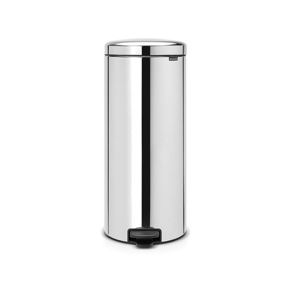 Brabantia - Pedal Bin 30L-Brill Steel