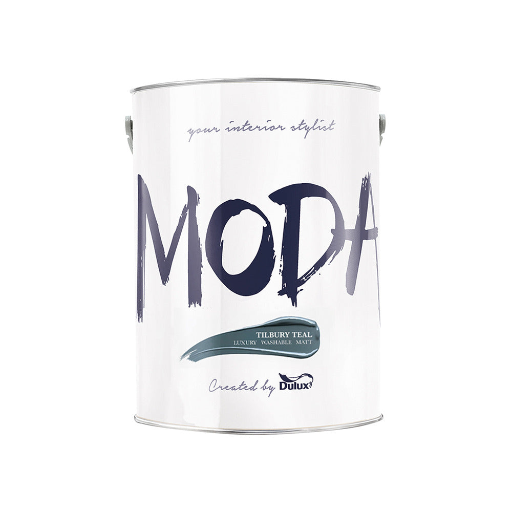 Dulux Moda Matt Tilbury Teal 5L