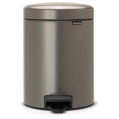 Brabantia - Pedal Bin 5L.Platinum.