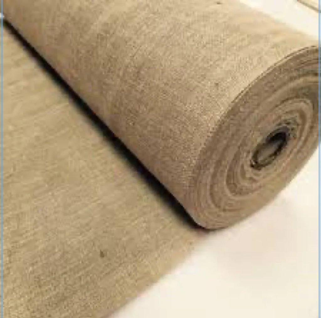HESSIAN 1.8m x 46m FOR LIME RENDER PROTECTION